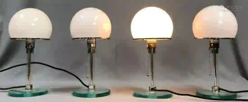 4 Tecnolumen WAGENFELD WG 24 Table lamp. Design lamp.