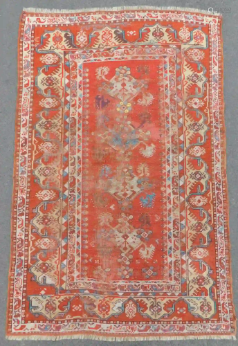 Melas carpet. Turkey. Antique. Circa 200 - 250 years