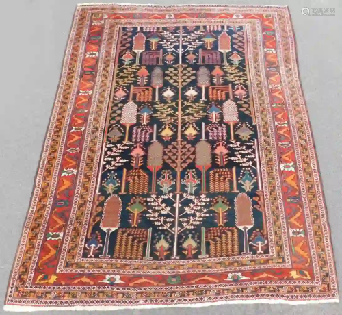 Bachtiari Bibbibaff Khan carpet. Persia. Iran. Antique,