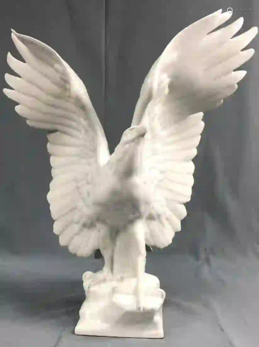 Eagle. ''Schaubach Kunst'' porcelain.