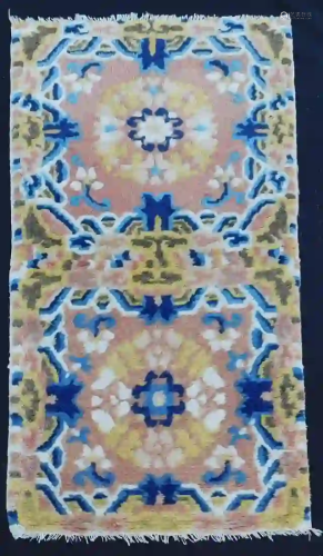 Ningxia seat carpet. China. Antique, around 120-220