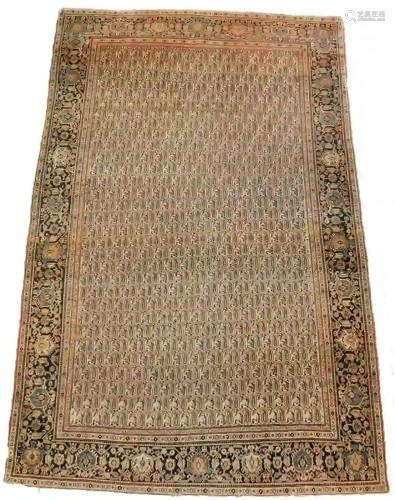 Saruk Iran. Persian rug. Antique, circa 120 - 150 years