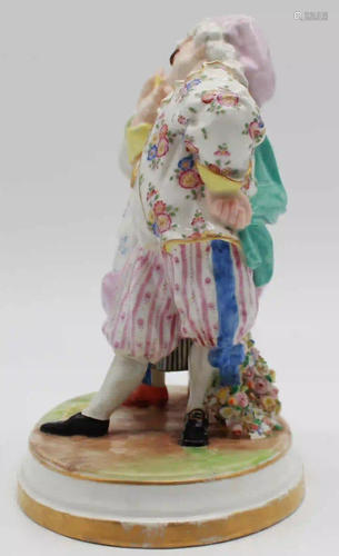 Meissen figure group. Model number 2045. Around 1800.