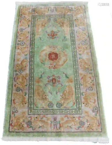 Beijing. China. Palace carpet. Silk. Around 60 - 100