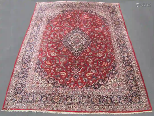 Kashan Persian carpet. Cork wool. Iran. Very fine