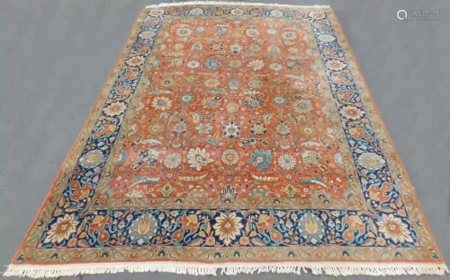 Tabriz. Persian carpet. Iran. Around 80 - 120 years