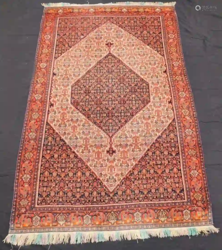 Senne Haft Rang. Persian carpet. Iran. Antique, about