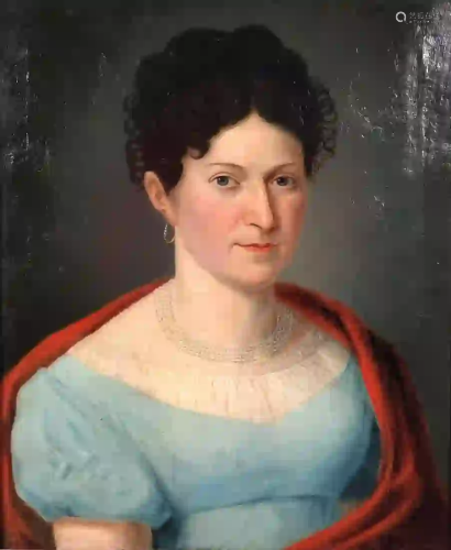 Gustav Adolf HENNIG (1797 - 1869). Half portrait of a