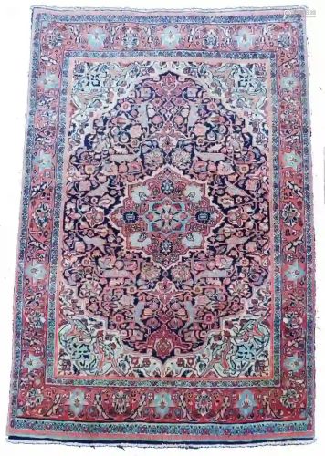 Djosan Persian carpet. Iran, about 90 - 110 years old.