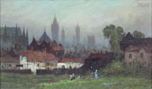 Vincent Philip YGLESIAS (1845 - 1911). Romantic city
