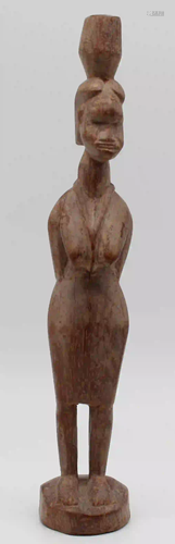 Mother figure. Probably Baule West Africa.