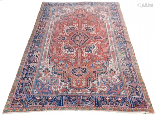 Heriz Persian carpet. Iran. Around 90 years old.