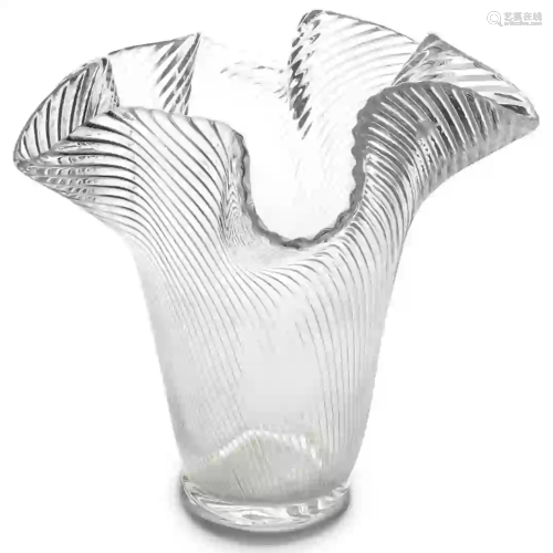 Handkerchief Glass Vase