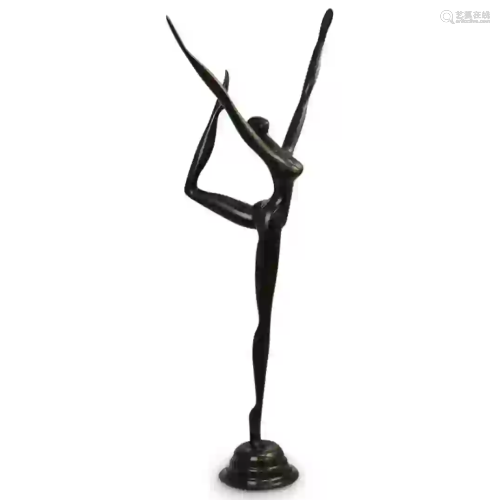 Dancing Figural Bronze Statue
