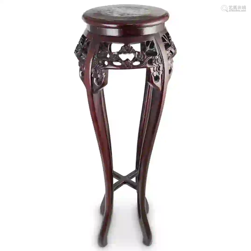 Chinese Wood Pedestal