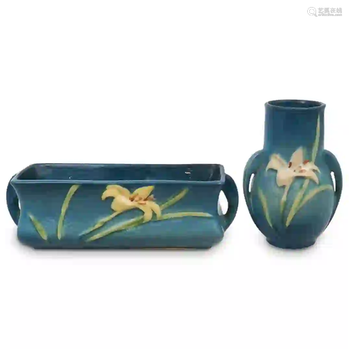 Roseville Pottery Planter & Vase