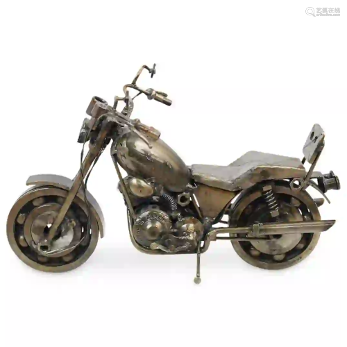 Decorative Steampunk Motorcycle