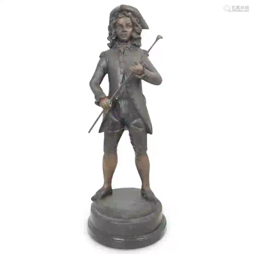 Figural Colonial Style Statue