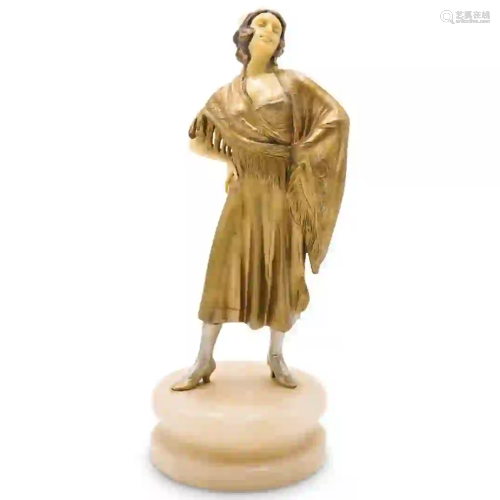 Bruno Zach (Austrian,1891-1935) Bronze Figure