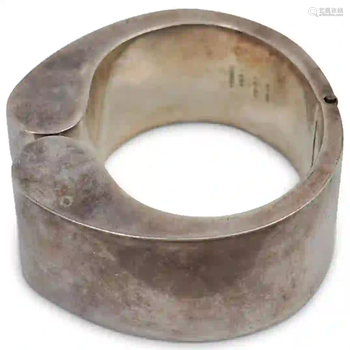 950 Mexican Silver Mechanical Cuff