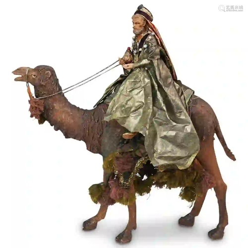 Vintage Decorative Camel Sculpture