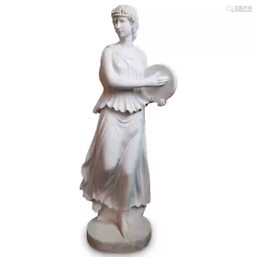 Figural Italian Marble Statue