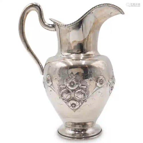 Sterling Silver Pitcher