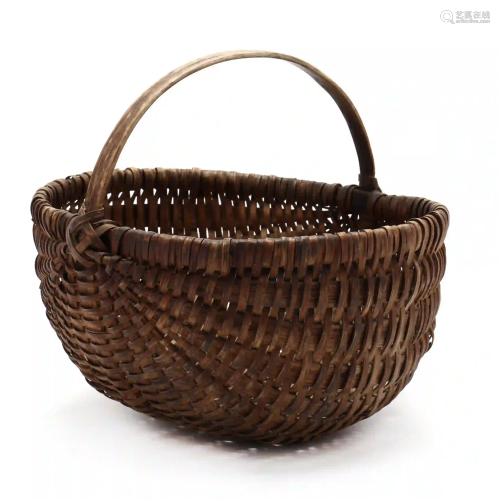 Southern Splint Oak Gathering Basket