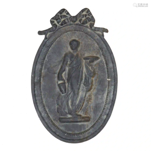 Classical Style Iron Wall Plaque