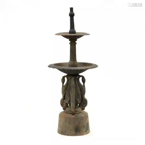 Classical Style Cast Iron Garden Fountain