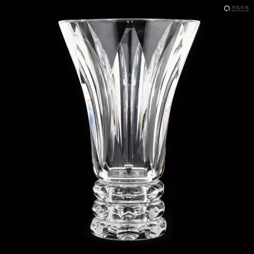 St. Louis, Cut Crystal Vase