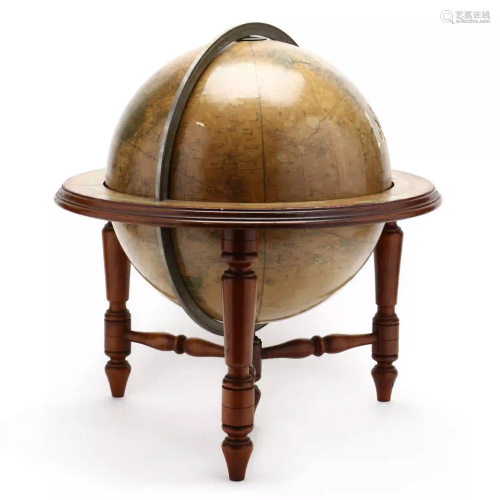 Gilman Joslin 16-Inch Terrestrial Table Globe
