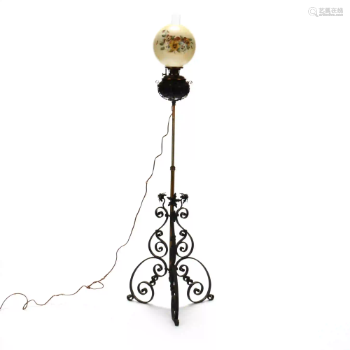 Bradley & Hubbard, Victorian Banquet Floor Lamp