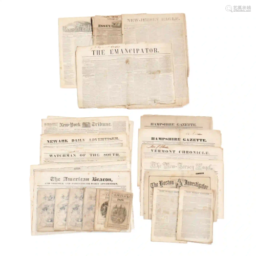 Collection of 19th Century Newspapers and Periodicals