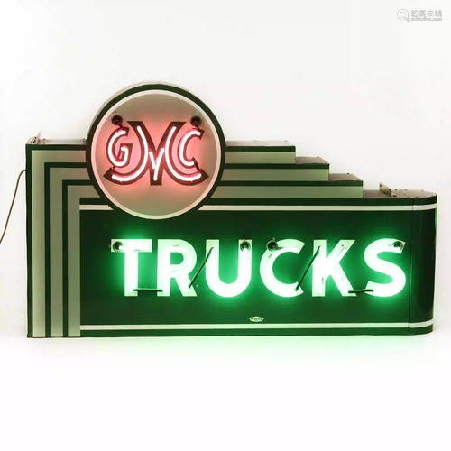 GMC Trucks Neon Sign