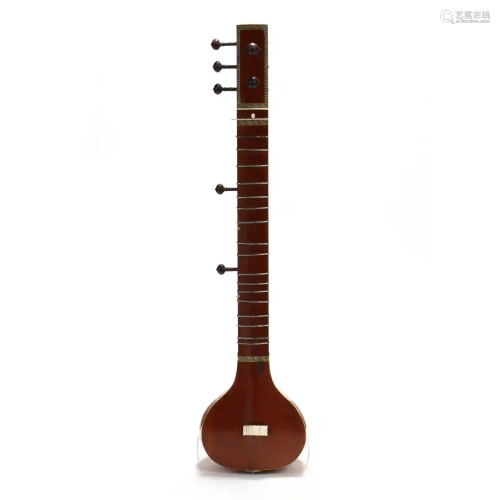 Indian Tanpura Seven-String Musical Instrument