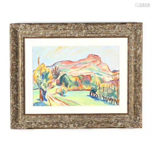 French School (20th century), Fauvist Style Landscape