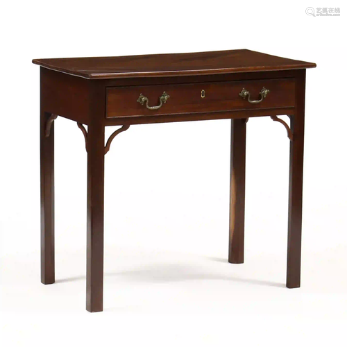 George III Mahogany Dressing Table