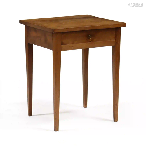 Southern Federal Walnut One Drawer Work Table