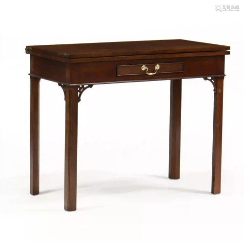 Federal Style Cherry Game Table, Bartley Collection