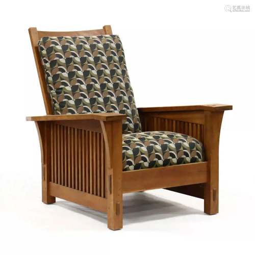 Stickley, Cherry Morris Chair