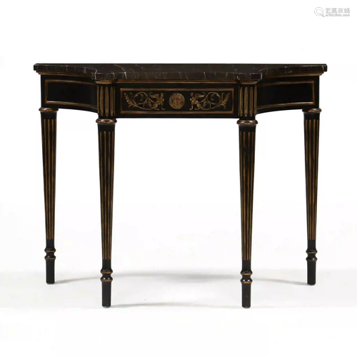 Lillian August, Derwen Hall Marble Top Console Table