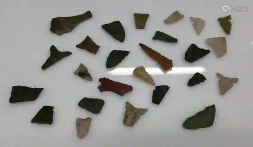 Tiny Carved Stone Arrowhead Native American Artifacts