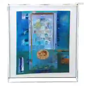 Large Mixed Media Shadow Box Sometimes You Know What