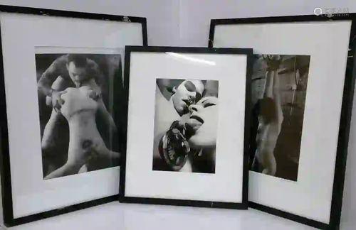 Erotic Photo Lot Of 3 Richard Rick Lintzenich