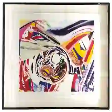 James Rosenquist After Berlin V ed80 GS Blindstamp 1999