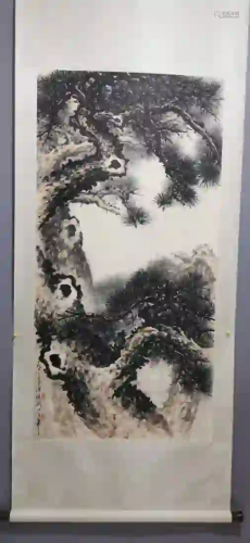 A PAINTING OF PINE TREE, GUAN SHANYUE
