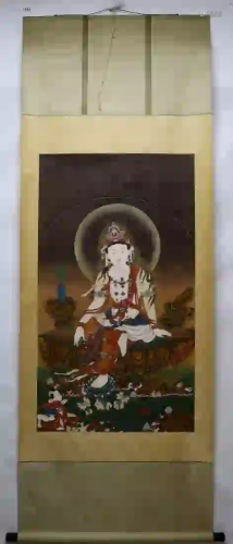 A PAINTING OF GUANYIN PORTRAIT, ANONYMOUS
