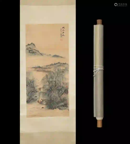 A PAINTING OF LANDSCAPE, WU HUFAN