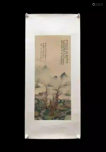 A PAINTING OF LANDSCAPE, FENG CHAORAN